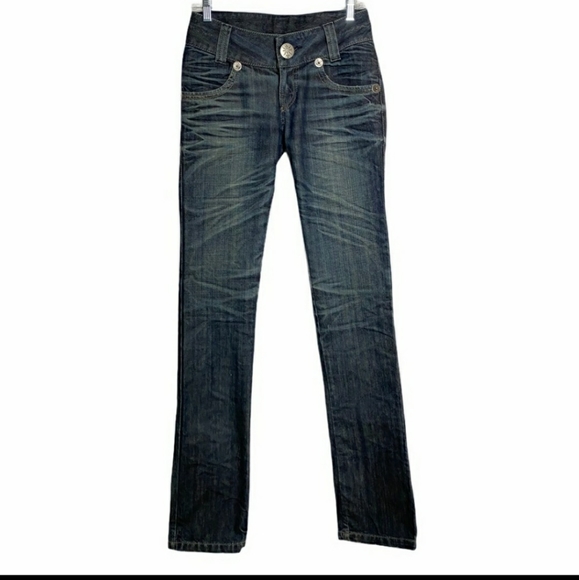 💯 RARE Thomas Wylde Designer Denim Jeans - Picture 2 of 16